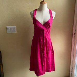 Pretty Calvin Klein Fuchsia Halter Dress
